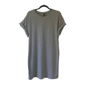 ALYA gray t-shirt pocket dress size Medium